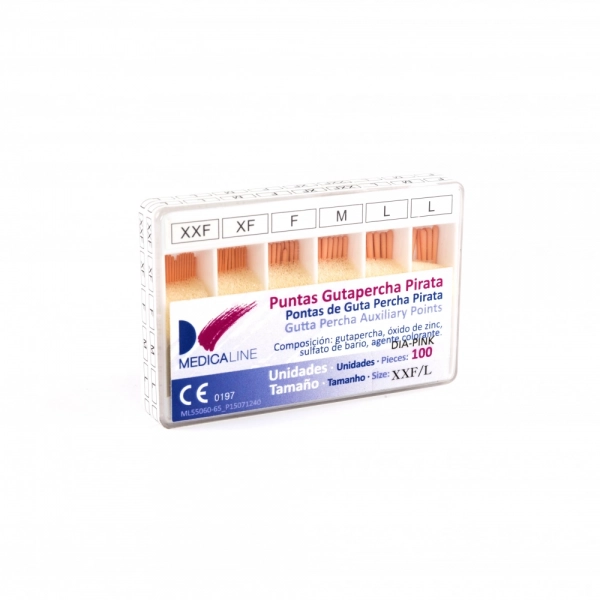 m-g-FILL GUTAPERCHA PIRATA 100u MEDICALINE