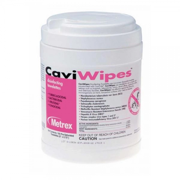 CAVIWIPES BOTE TOALLITAS 160u.