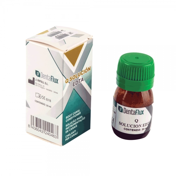 Q-SOLUCION EDTA 20ml. DENTAFLUX