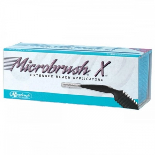 MICROBRUSH X APLICADOR LARGO PARA CANALES 100u.