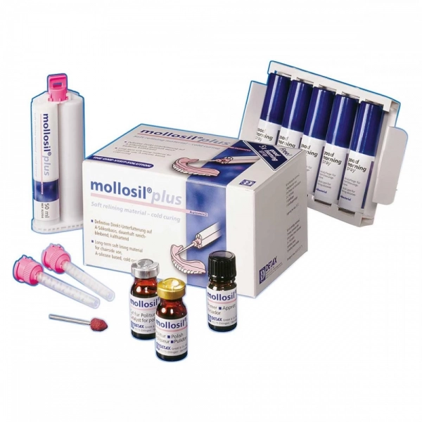 MOLLOSIL PLUS REBASE BLANDO KIT