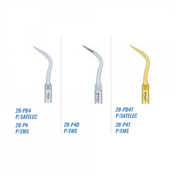 PUNTAS ULTRASONIDOS PARA PERIODONCIA PD4 Y P4