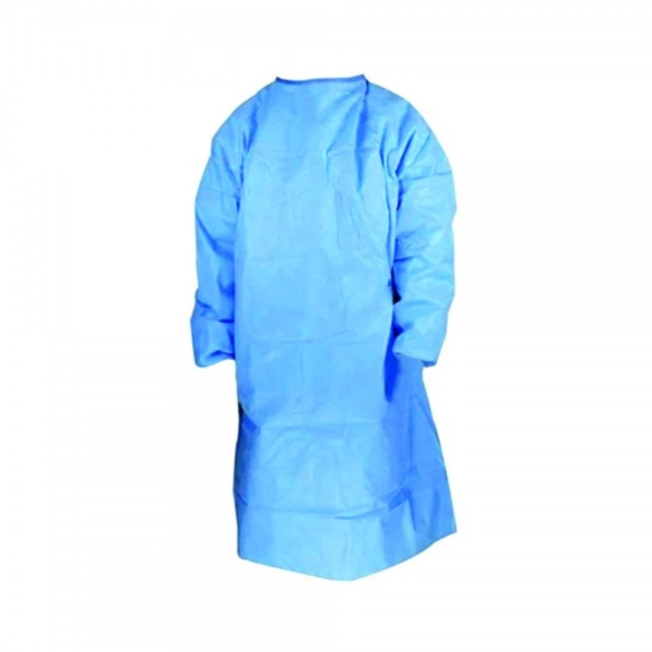 BATA IMPERMEABLE DESECHABLE AZUL 10u.