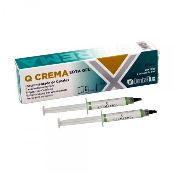 Q-CREMA EDTA JERINGAS 2x3ml. DENTAFLUX